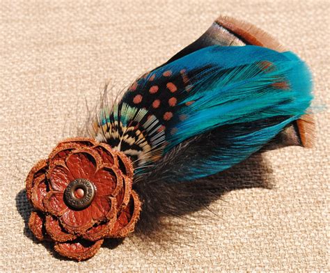 Add Flair to Your Look with a Feather Hat Pin